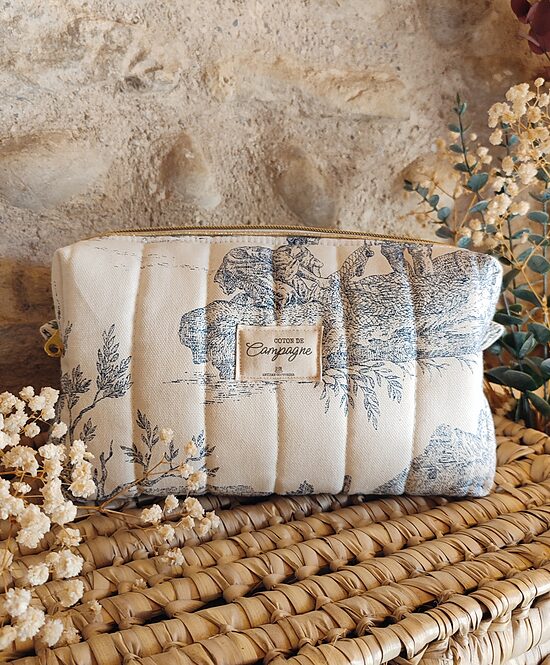 Le Grand Nécessaire • Toile de Jouy