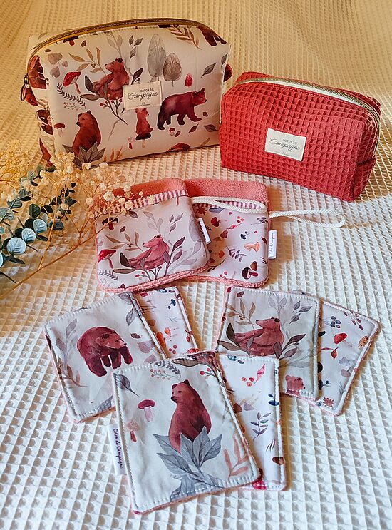 Lingettes - Les Ours Aquarelle